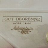 Cup sheet Guy Degrenne Arboretum stainless steel 18/10 vintage