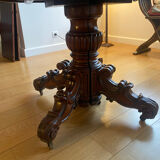 Cherry wood table with extensions