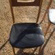 Paire de chaises scandinaves noires