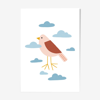 illustration "Bird" A4