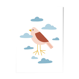 illustration "Bird" A4