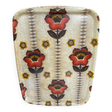 1970s vintage Alpac fibreglass plateau
