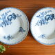 Lot of 2 hollow plates Sarreguemines, Favorite collection