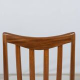 Mid-Century Teak and Fabric Dining Chairs by Leslie Dandy for G-Plan, 1960s, Set of 6