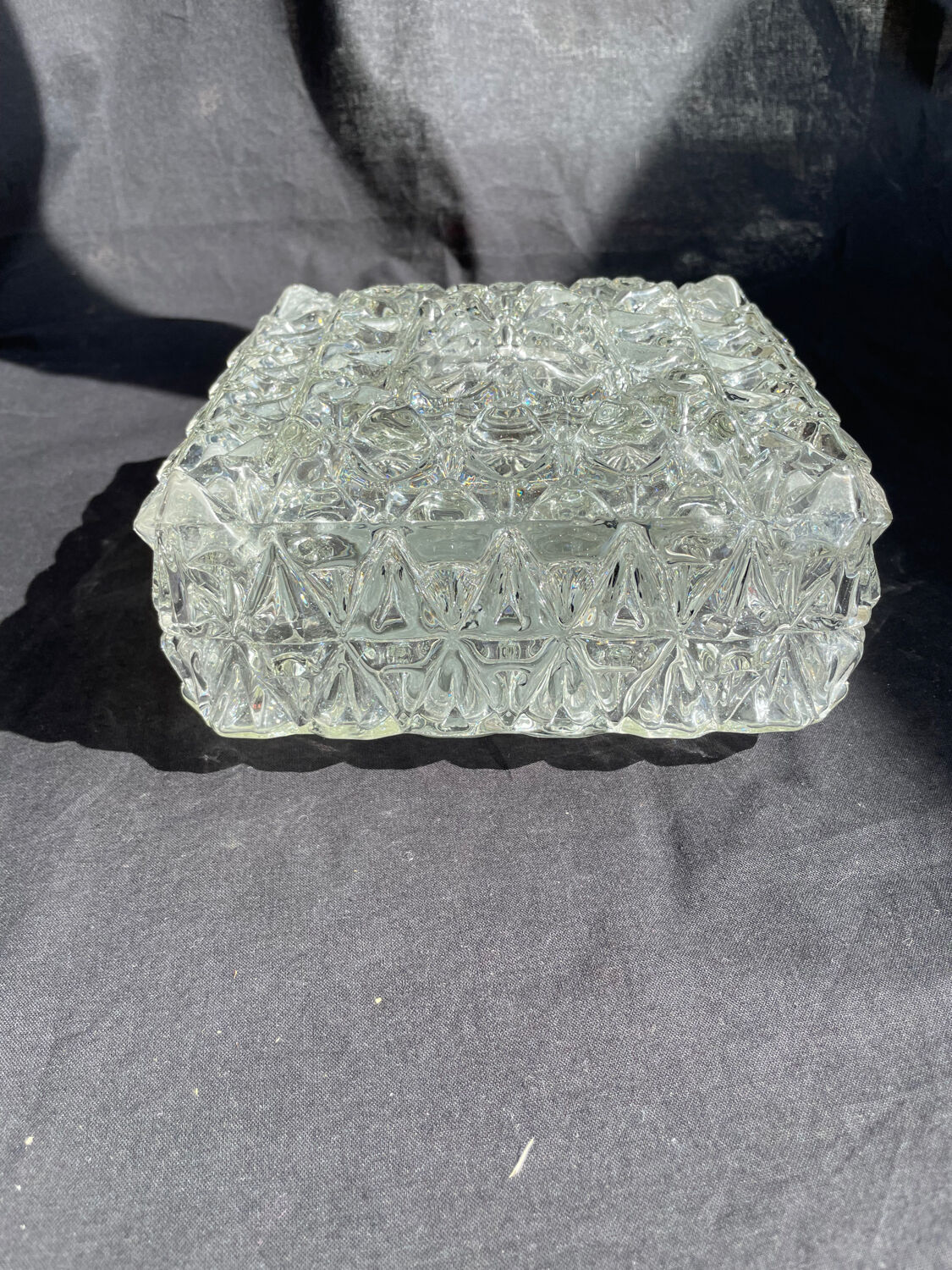 Ceiling lamp Vintage glass wall lamps diamond tip