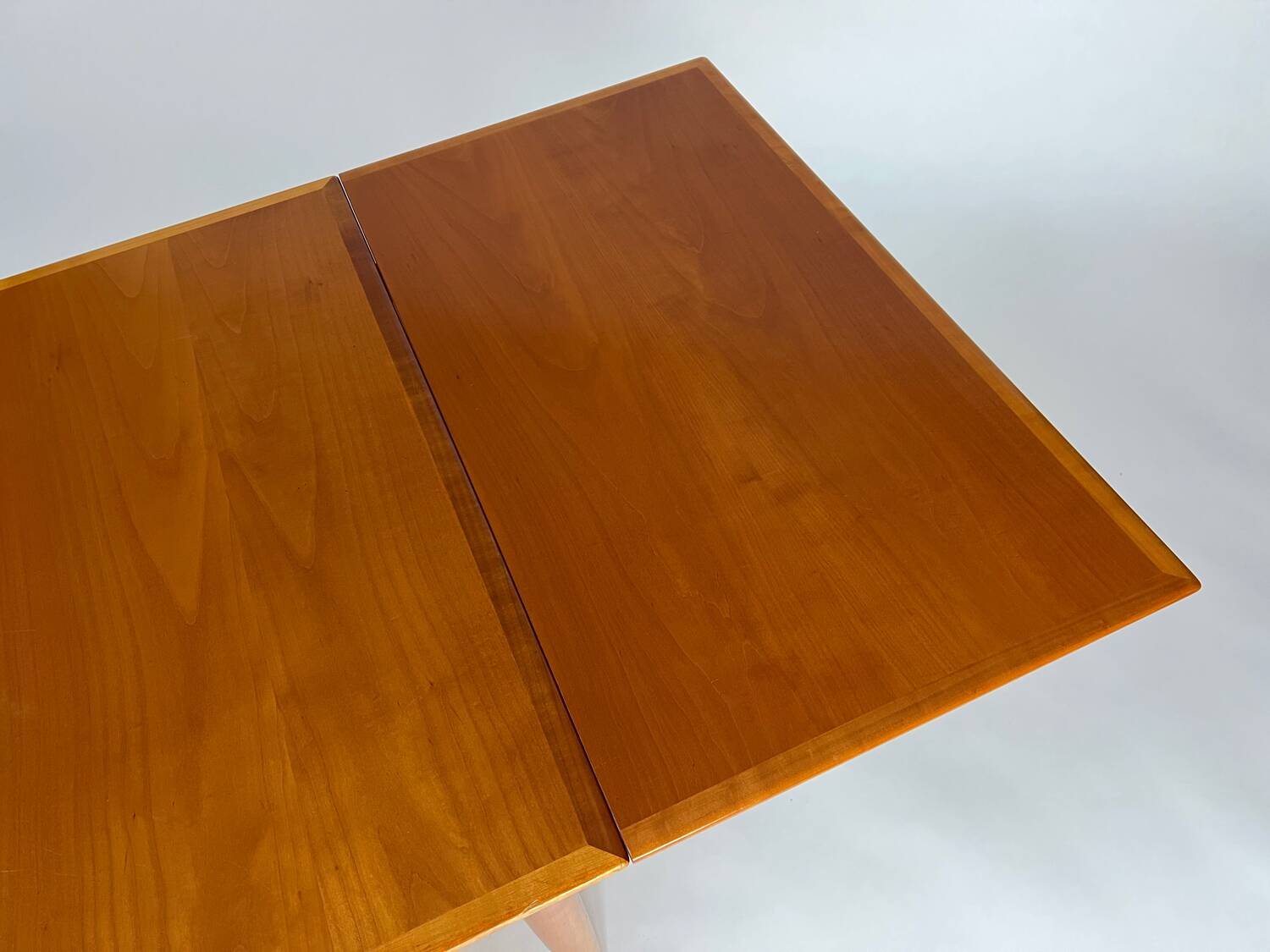 Vintage Cherrywood Dining Table Extendable 1960s Mid-Century
