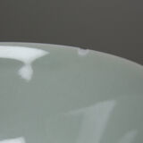 4 vintage Chinese rice bowls in celadon porcelain from the 70s-80s with reliefs of koi carp.