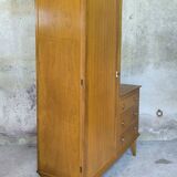 Vintage asymmetrical wardrobe