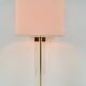 Vintage Regency Acrylic & Brass Table Lamp, Italy, 1970s