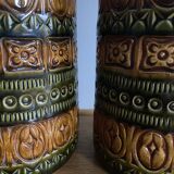 Pair of West Germany vases 40 cm, 1970s