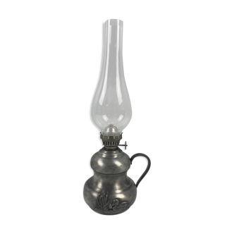 95% tin oil lamp and 33cm duck decoration glass