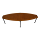 Table basse italienne moderne en forme de planche de surf, années 1970