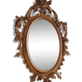 Miroir ancien doré