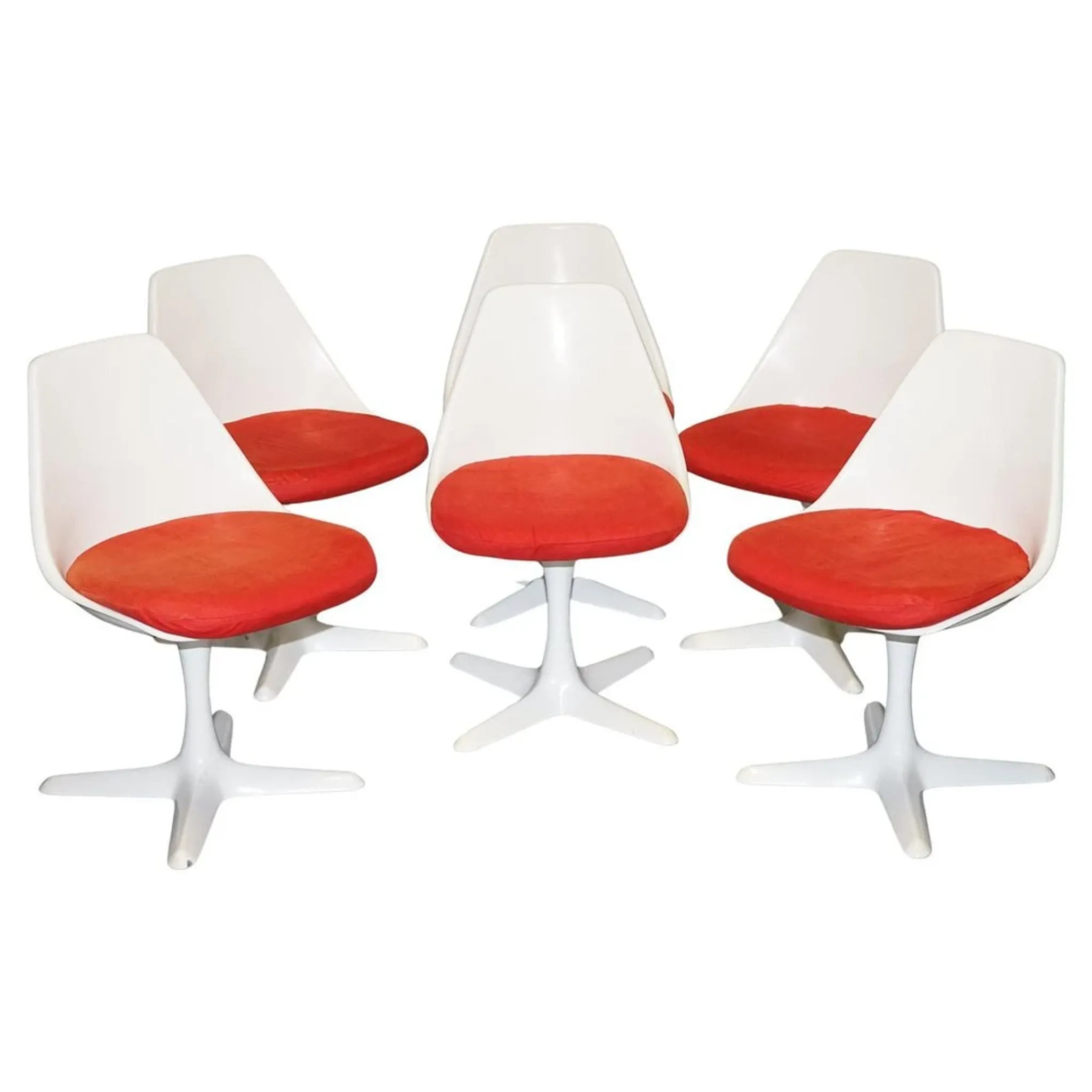Vintage Arkana Dining Chairs by Maurice Burke, 1960s, Set of 5