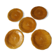 Five gien porcelain dabsin plates