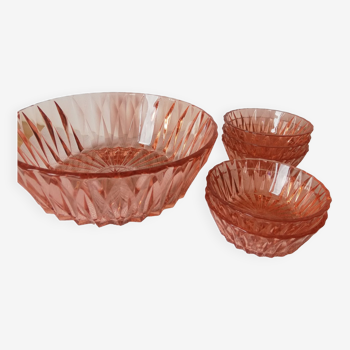 Salad bowl and cups
