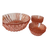 Salad bowl and cups