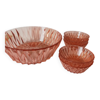 Salad bowl and cups