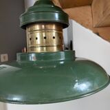 Industrial metal and brass lighting