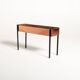 Scandinavian copper and metal planter, 1960s