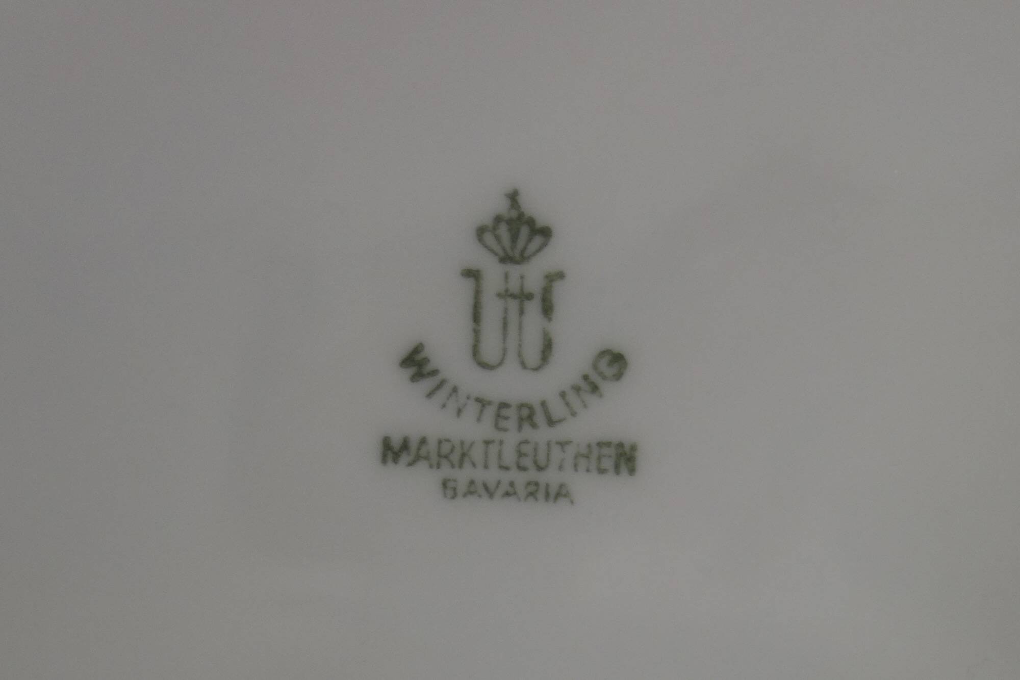 Large hollow dish Winterling Marktleuthen Bavaria 70's Active