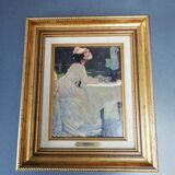 Painting on canvas F. Toussaint