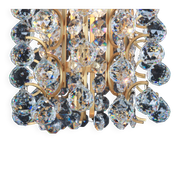 Small golden brass pendant by Christoph Palme, Germany, 1970s.