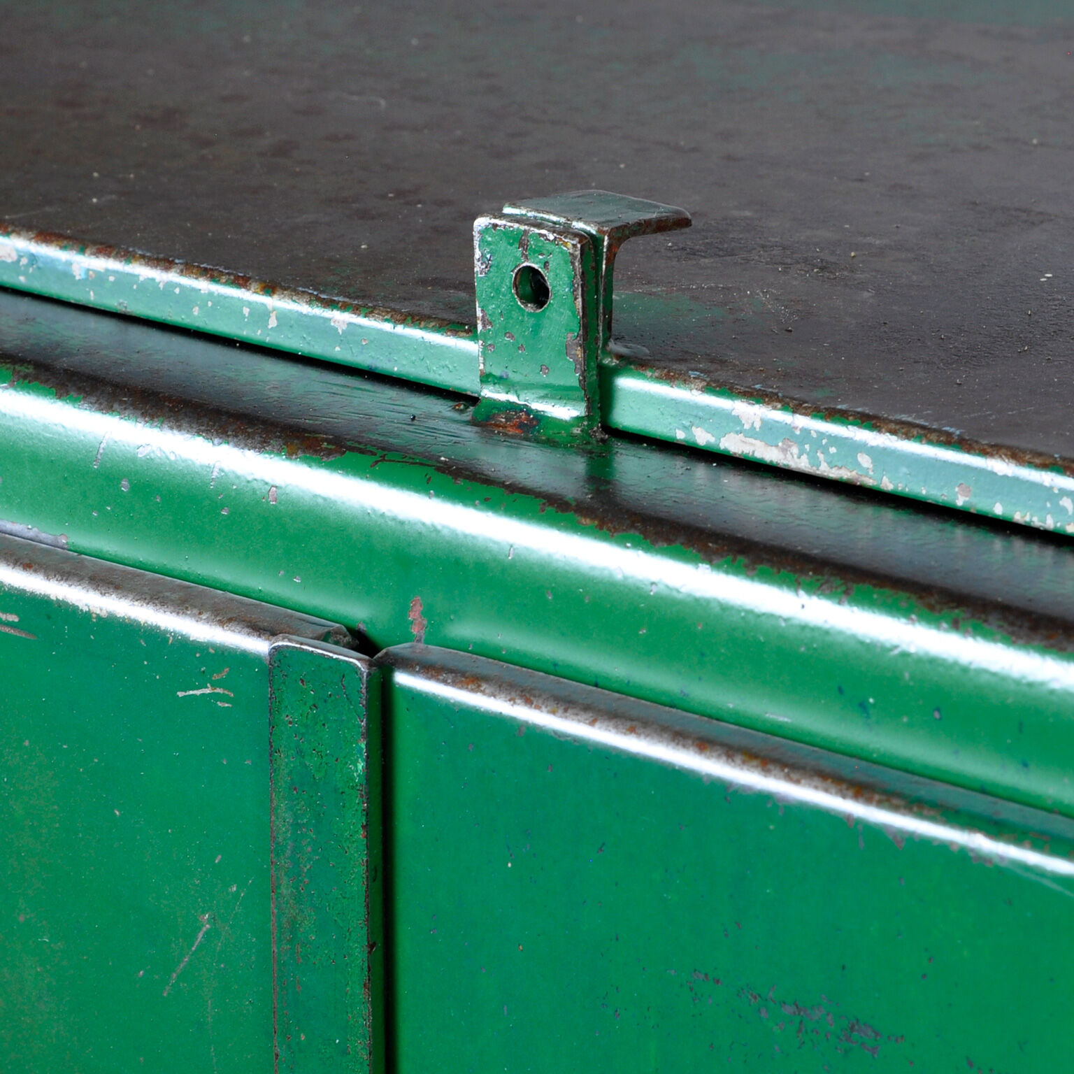 Industrial Iron Cabinet, 1960s