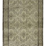 Turkish Anatolian Handmade Vintage Rug 270 cm x 165 cm