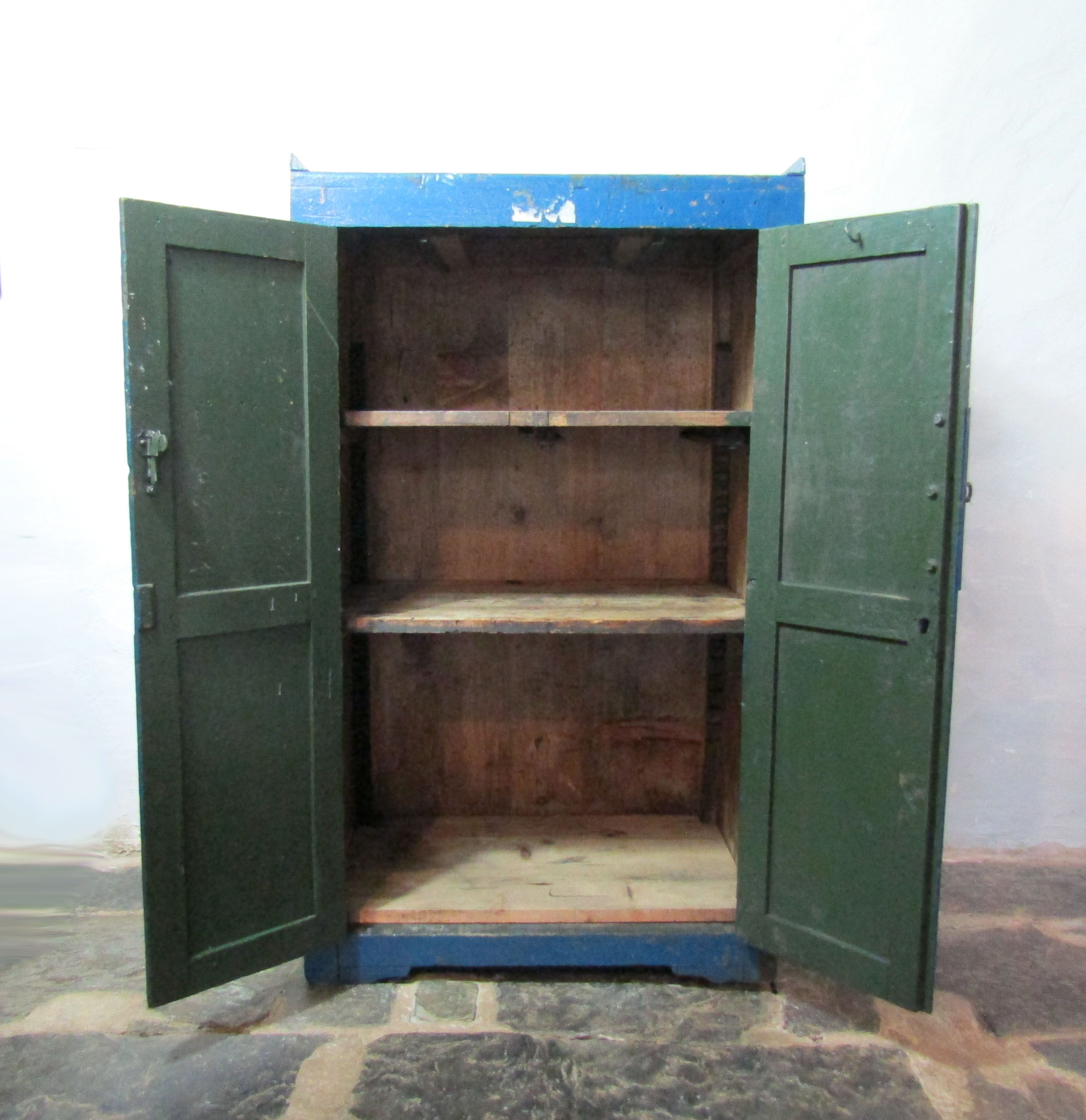 Old solid oak workshop furniture
