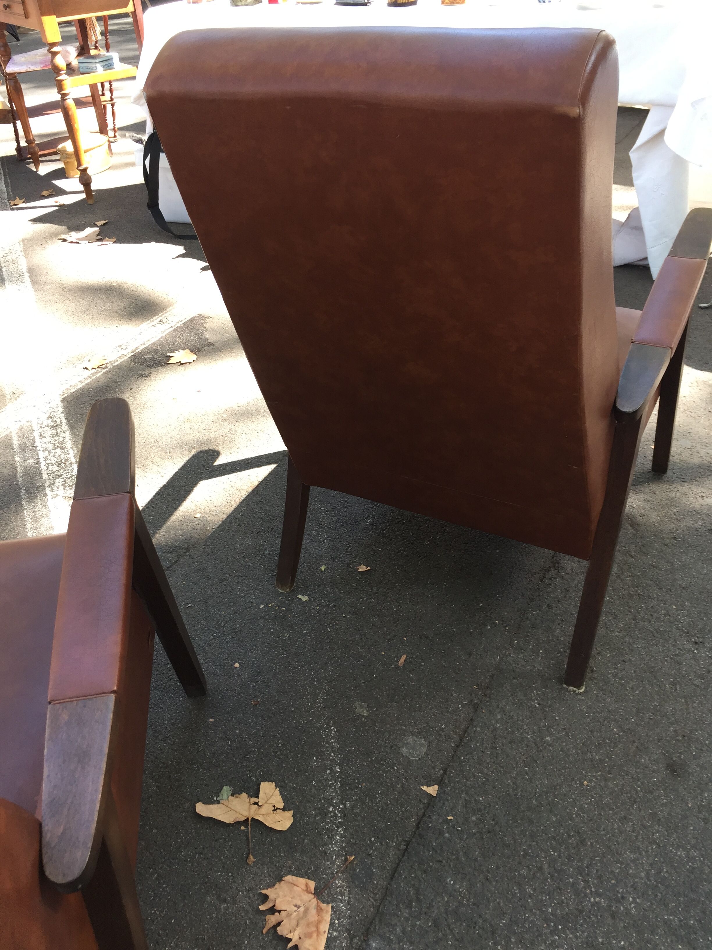 Paire de fauteuils 1950/1960