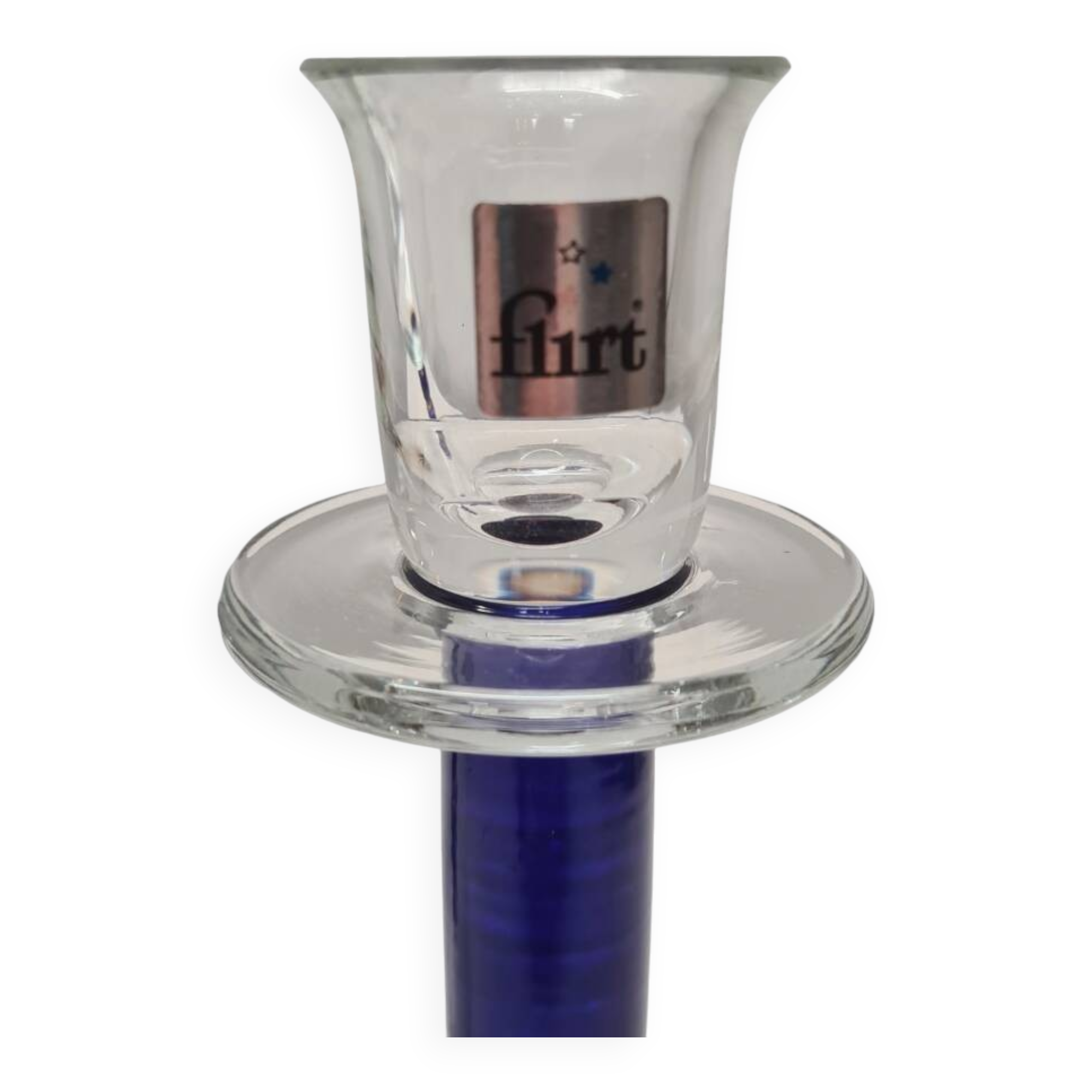 Glass Design Candlesticks And Jar From Flirt, 1990s