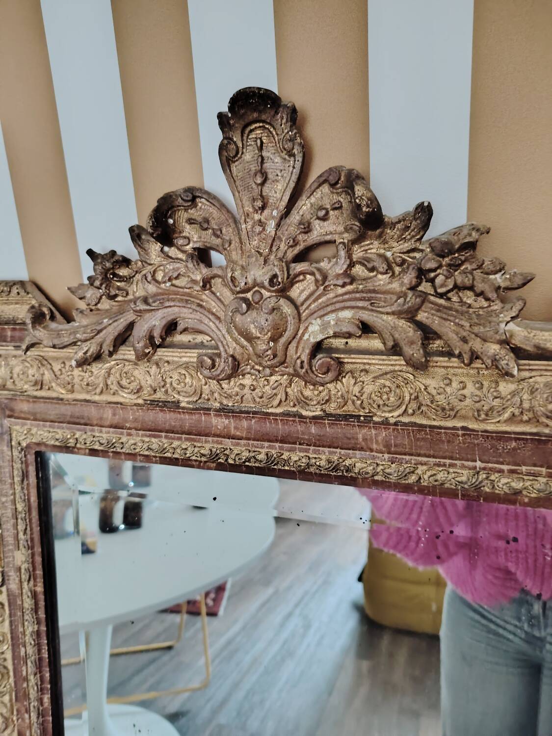 Antique mirror