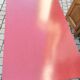 Table formica red foot compass