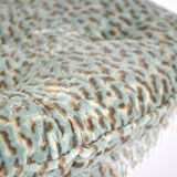 Ottomans Geoffrey Harcourt leopard fabric