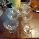 9 coupes a champagne baccarat années 20