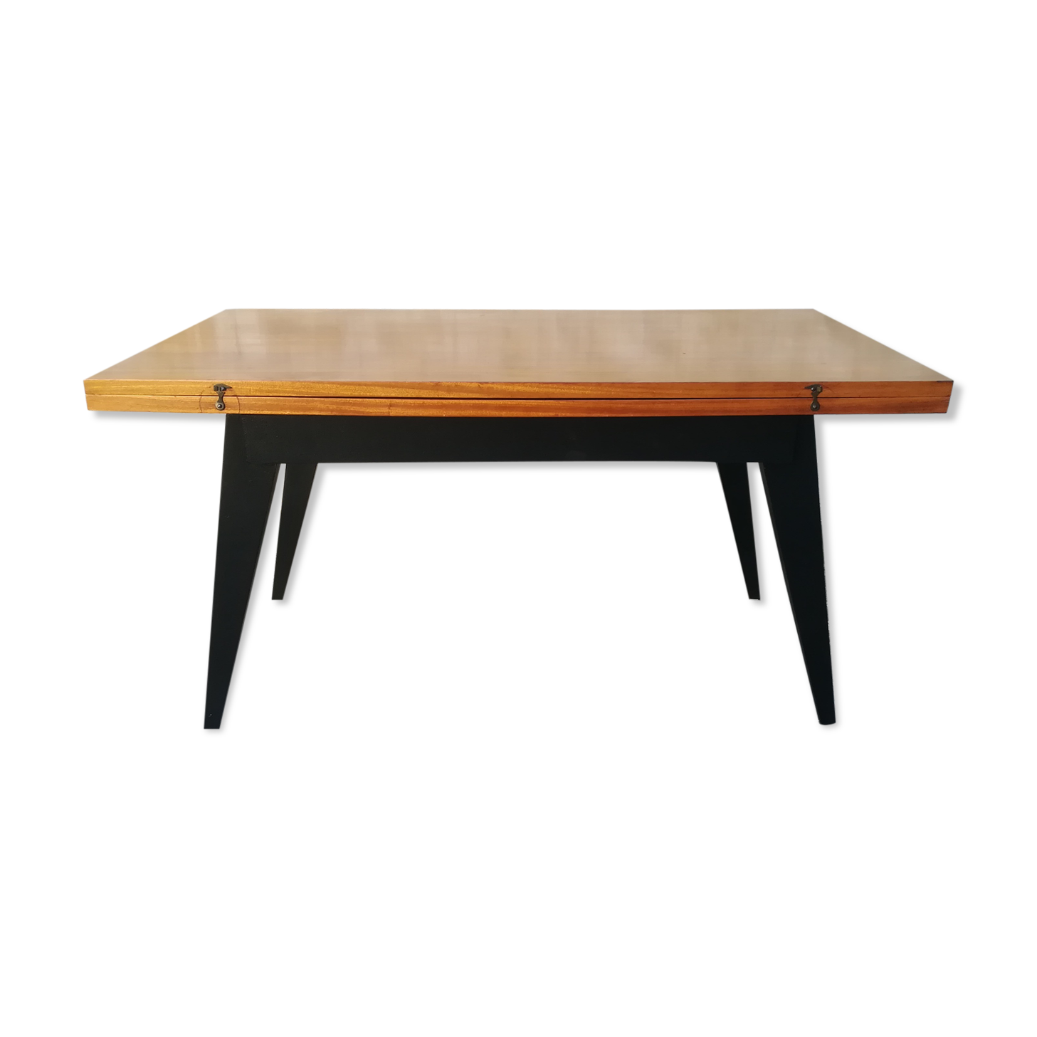 Modular teak coffee table Albert Ducrot