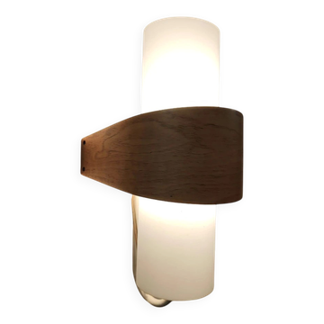 Dutch design opal glass NX 40 vintage wall lamp Louis Kalff Philips