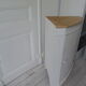 Vintage neckline patinated pearl gray waxed finish, top waxed finish light oak