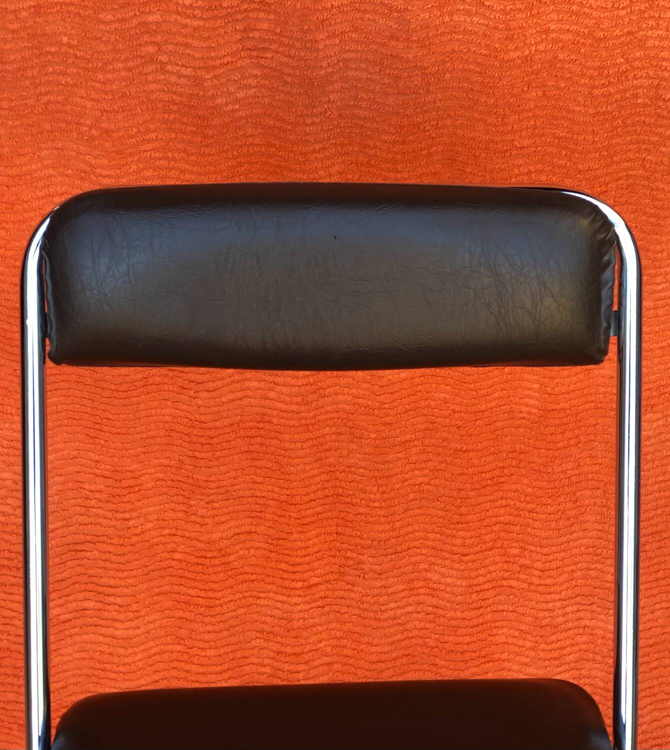 SET OF 2 VINTAGE FOLDING CHAIRS 1970 SKAI BROWN