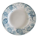 Antique Terre de Fer Boulenger Choisy le Roi earthenware dish, Derby model, numbered 2 in the hollow.