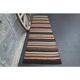 Vintage Turkish Oushak Handmade Wool Cotton Beige Runner Rug 78x263