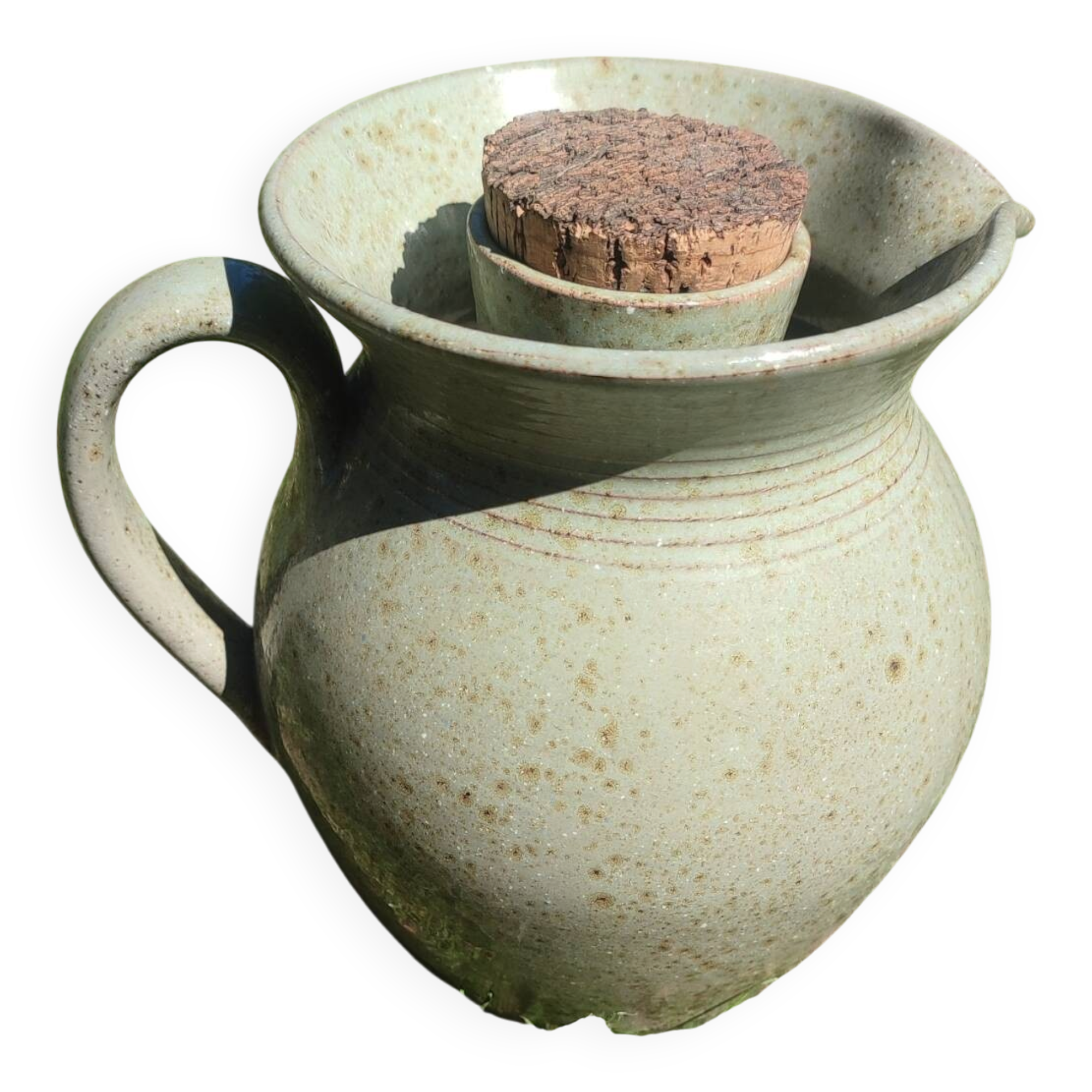 Artisanal cooling jug Poterie La Draille (Anduze)