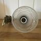 Art Deco wall lamp in metal and glass