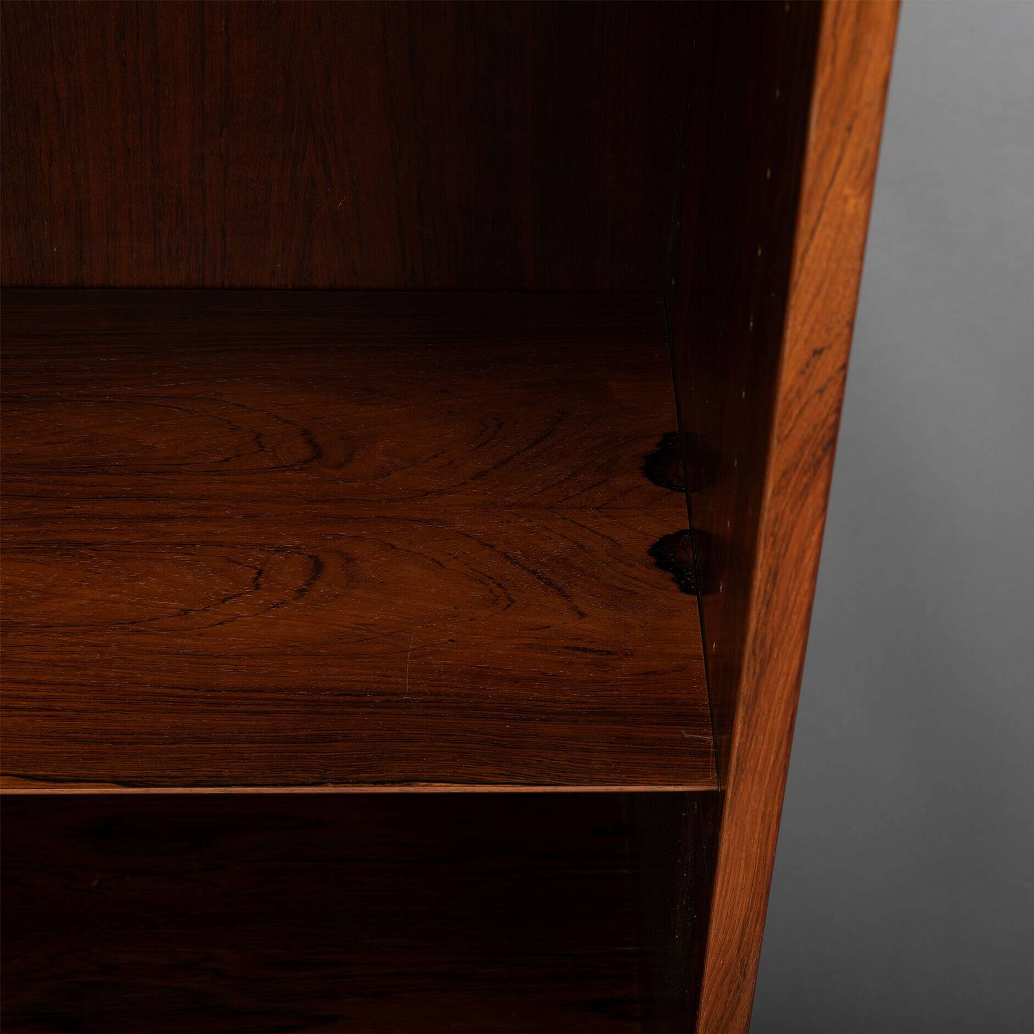 Danish Design Big Rosewood Bookcase by Hundevad & Co, 1960s