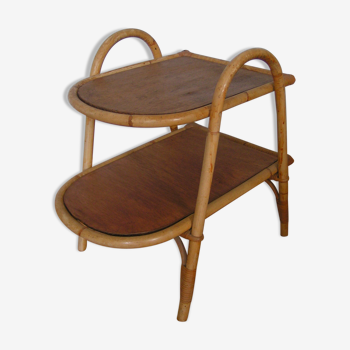 Table d'appoint en rotin