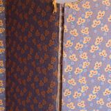 Antique 5-panel screen – Souleiado fabric