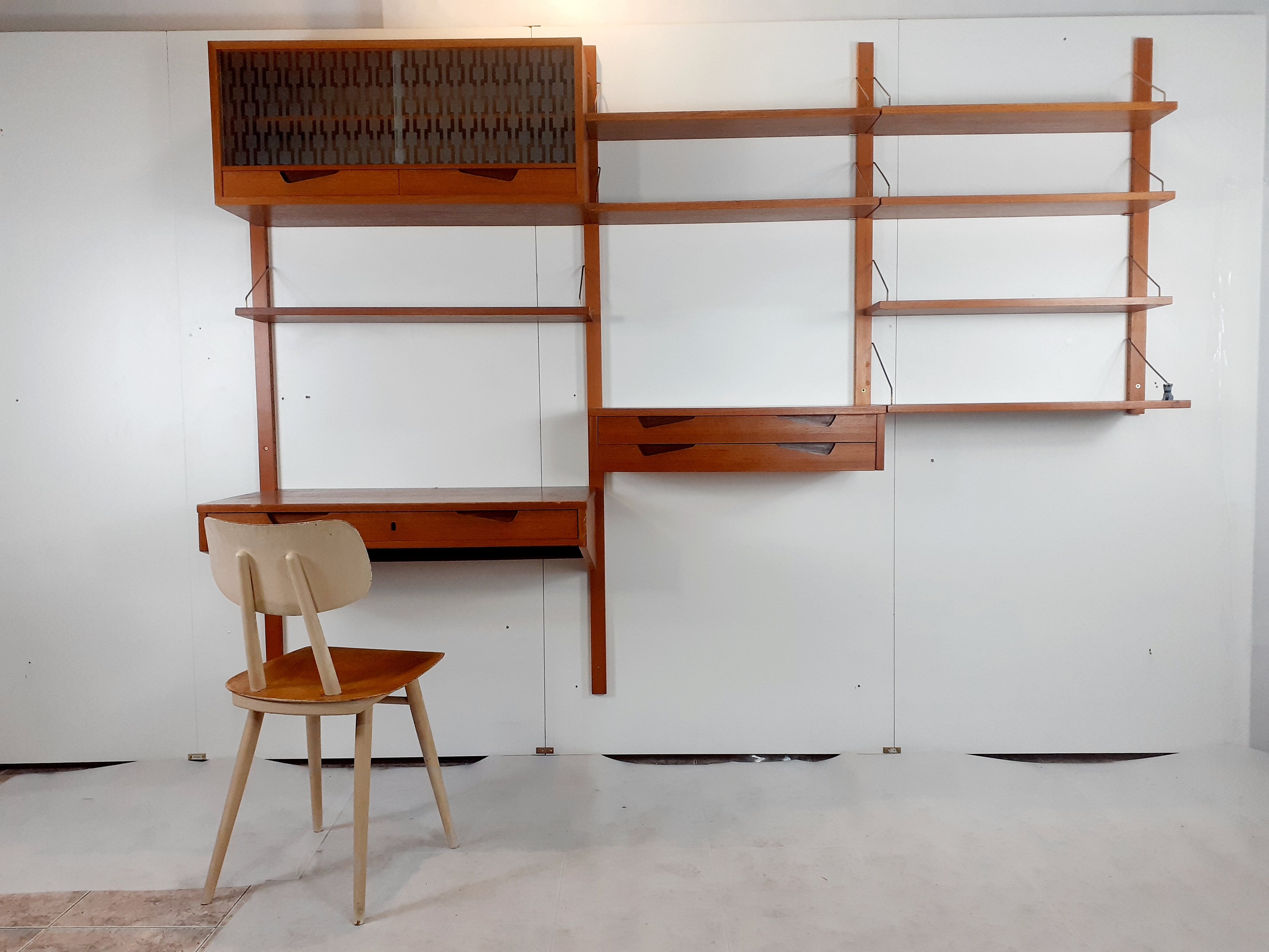 RIVAL wall shelves, Vintage Scandinavian 1960s