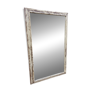 Miroir en teck birman