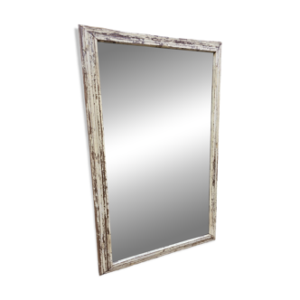 Burmese teak mirror